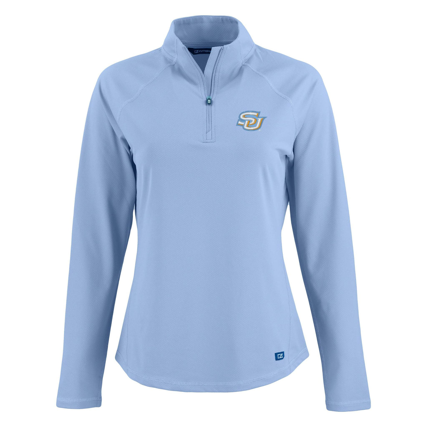HBCU Team Cutter & Buck Women's Prospect Recycled Featherlight Stretch 1/4 Zip