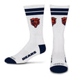 Bears 2026 White Stripe Sock