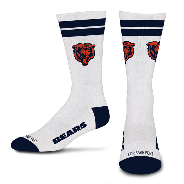 Bears 2026 White Stripe Sock