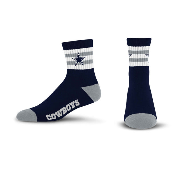 Cowboys 5 Stripe Logo Socks