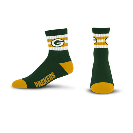 Packers 5 Stripe Logo Socks