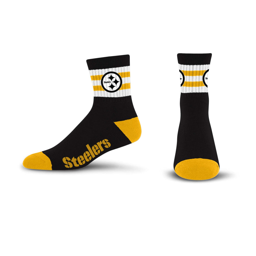 Steelers 5 Stripe Logo Socks