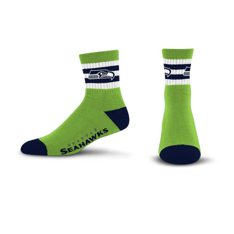 Seahawks 5 Stripe Logo Socks