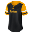Steelers 2026 Fanatics Women's Low Hip Athena Top (10274462990612)