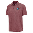 Hall of Fame Antigua Men's Cabernet Heather Par 3 Polo