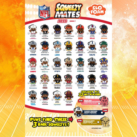 NFL Squeezymate Blind Pack 2025