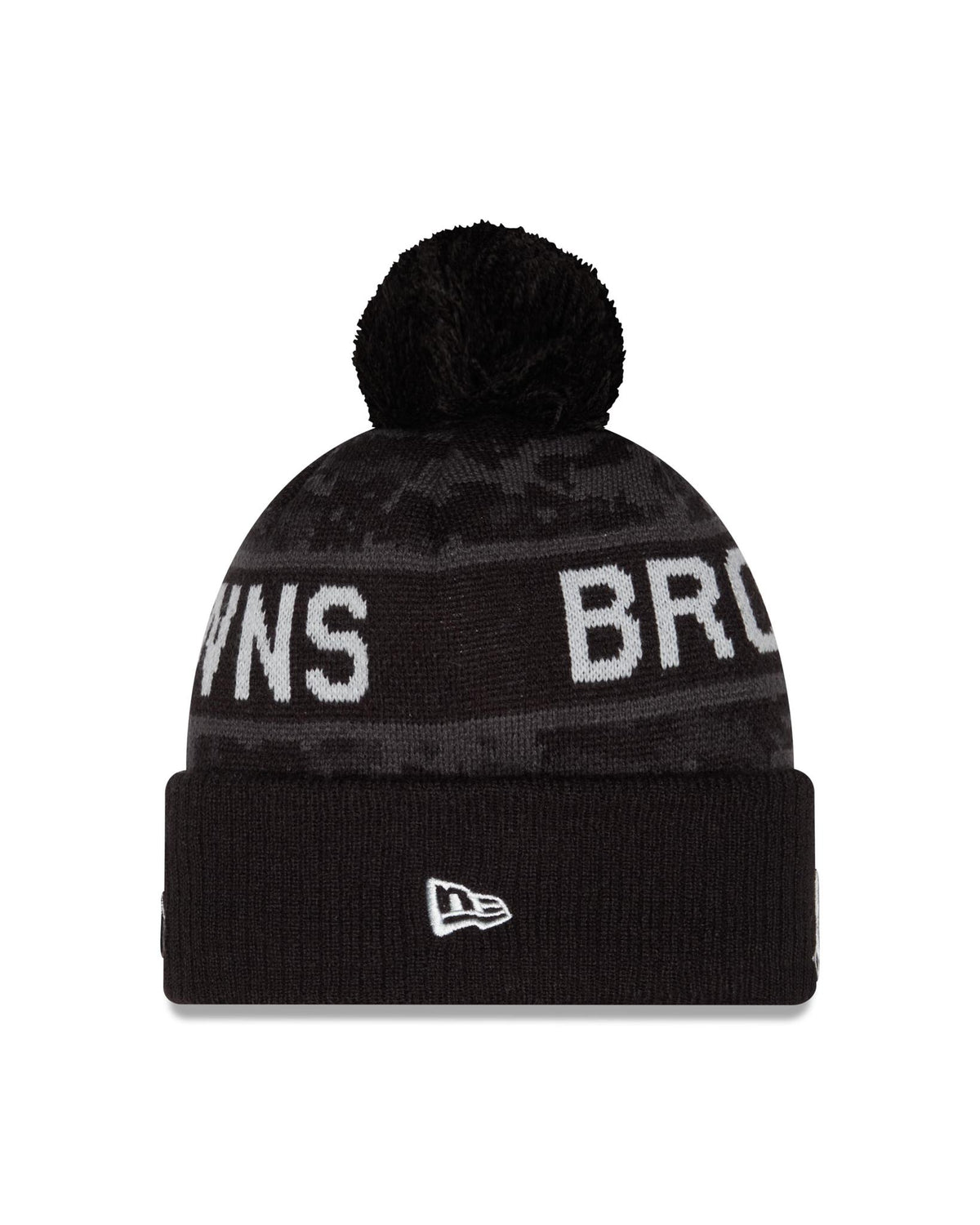 Browns 2026 New Era Men's Salute to Service Knit Pro Football Hall of Fame