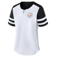 Steelers 2026 Fanatics Women's Low Hip Athena T-Shirt