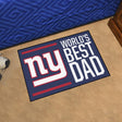 Giants World's Best Dad Starter Mat