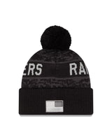 Raiders 2026 New Era Men's Salute to Service Knit Pro Football Hall of Fame