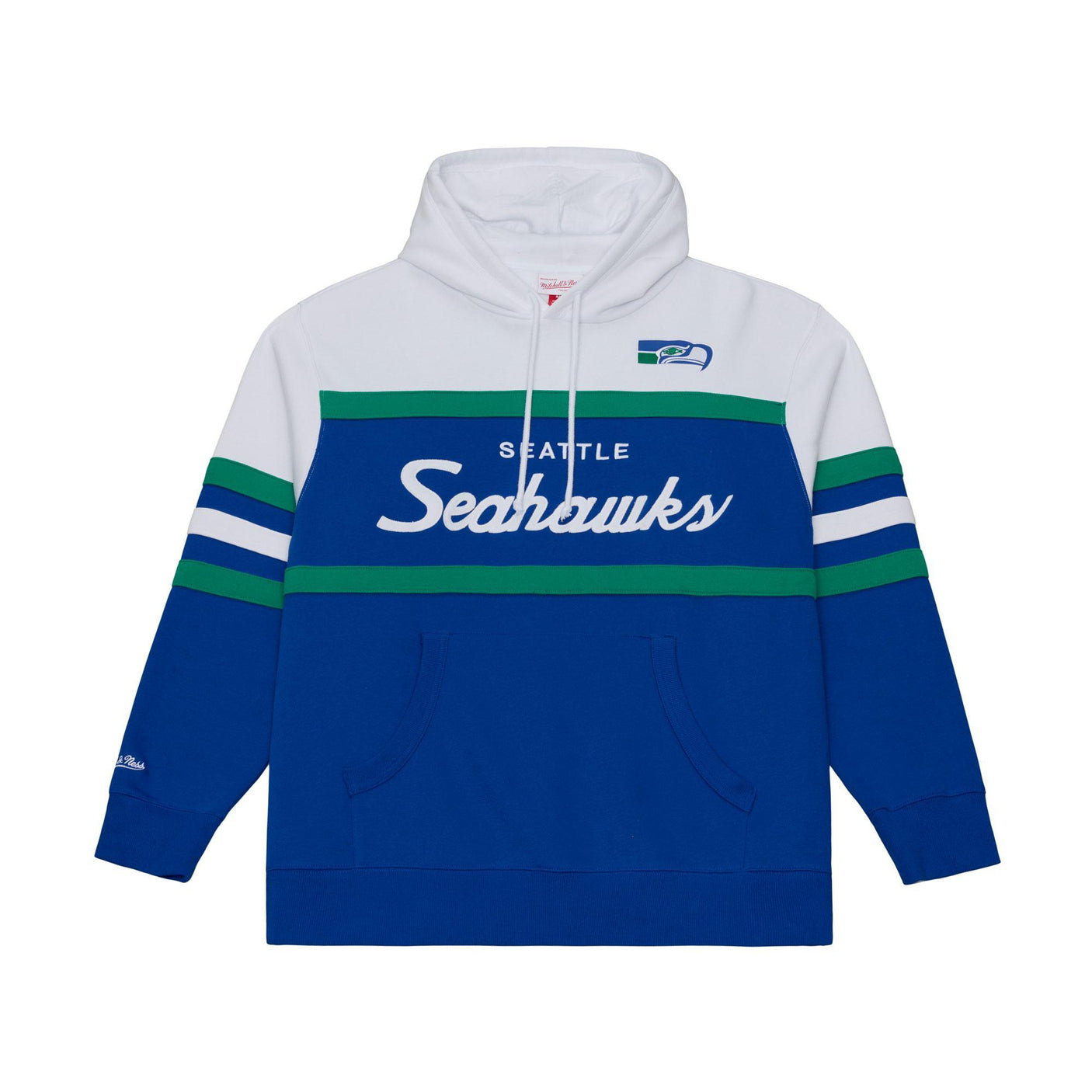 Seahawks 2026 Mitchell & Ness Men's NFL Head Coach Hoodie (10301146136852)