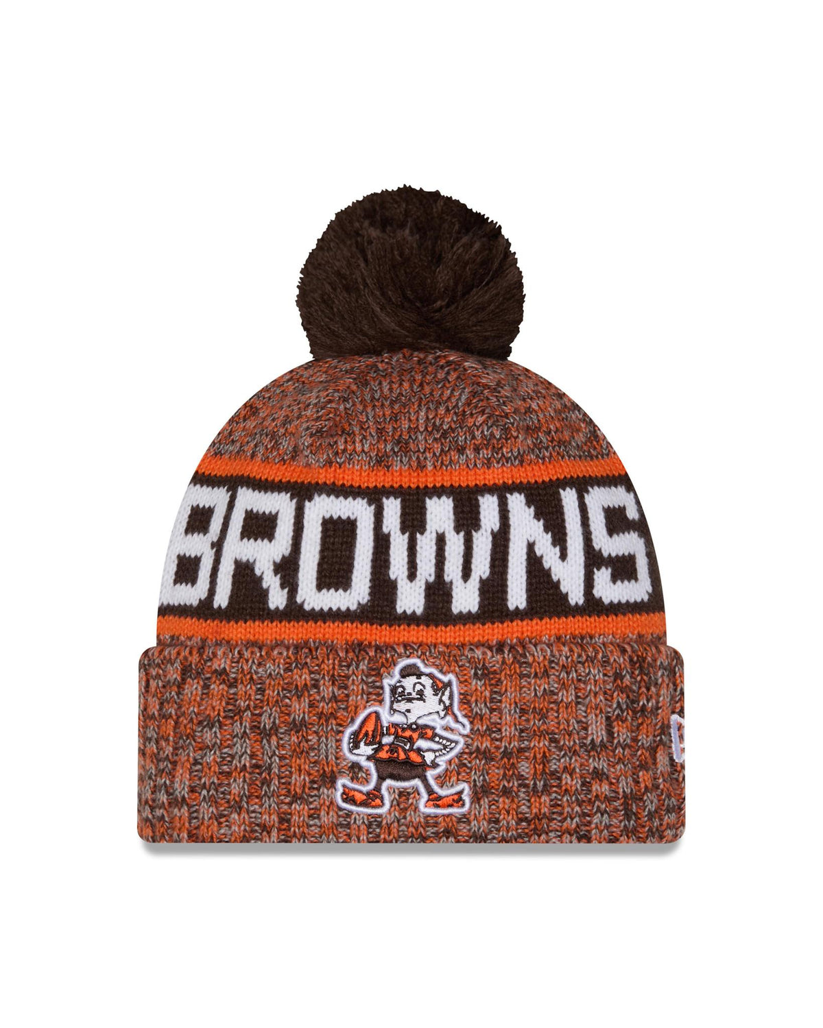 Browns 2026 New Era Men's Tri-Color Knit Pro Football Hall of Fame