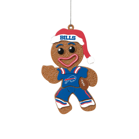 Bills Gingerbread Man in Uniform Ornament