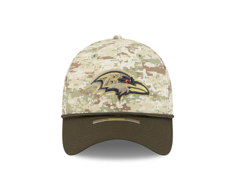 Ravens 2025 New Era Men's 39THIRTY Salute to Service Hat