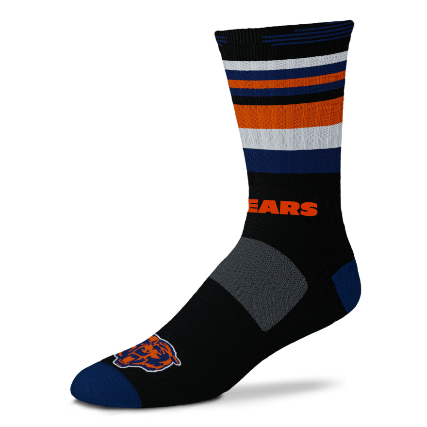 Bears For Bare Feet Flash Rave Crew Socks