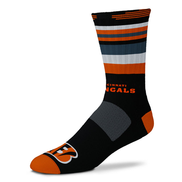 Bengals For Bare Feet Flash Rave Crew Socks