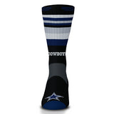 Cowboys For Bare Feet Flash Rave Crew Socks