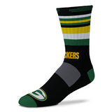 Packers For Bare Feet Flash Rave Crew Socks