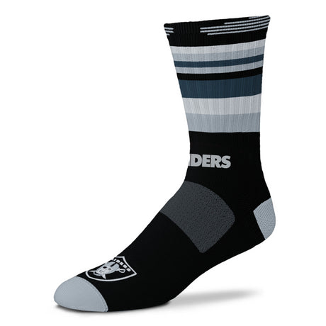 Raiders For Bare Feet Flash Rave Crew Socks