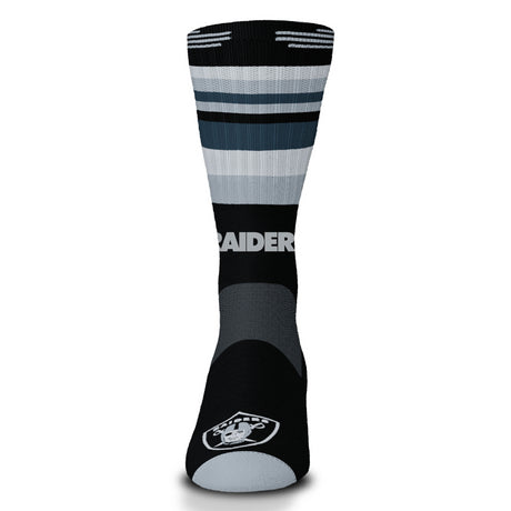 Raiders For Bare Feet Flash Rave Crew Socks