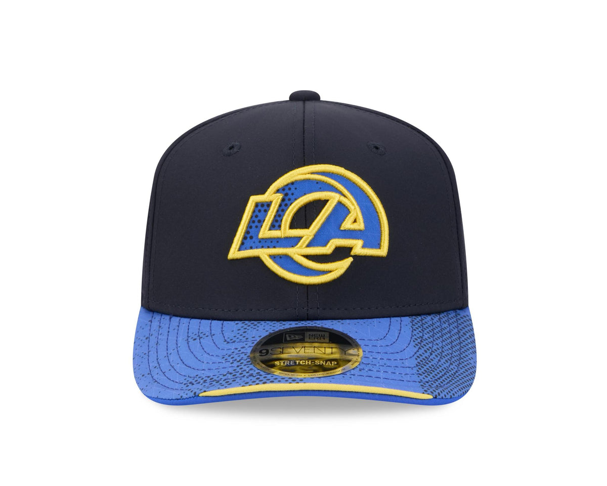 Rams 2026 New Era Men's 9SEVENTY Stretch Snap Rivalry Hat Pro Football Hall of Fame