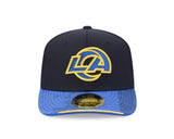 Rams 2026 New Era Men's 9SEVENTY Stretch Snap Rivalry Hat Pro Football Hall of Fame