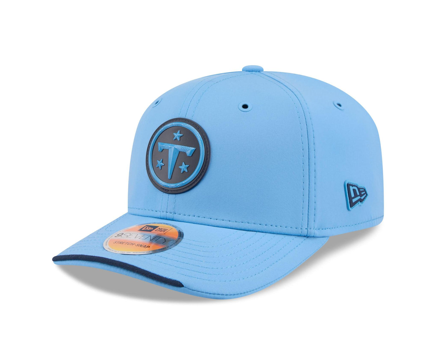 Titans 2026 New Era Men's 9SEVENTY Stretch Snap Sideline Hat