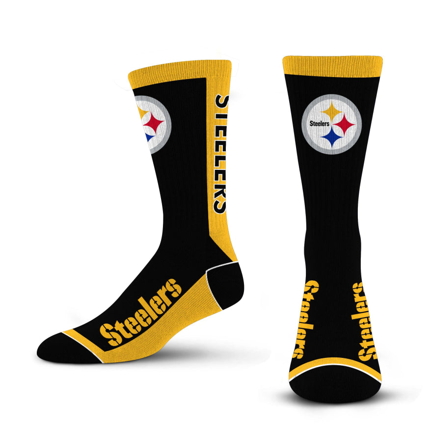 Steelers MVP Crew Socks