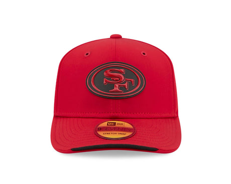 49ers 2026 New Era Men's 9SEVENTY Stretch Snap Sideline Hat