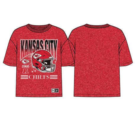 Chiefs 2026 New Era Women's Boxy T-Shirt Pro Football Hall of Fame