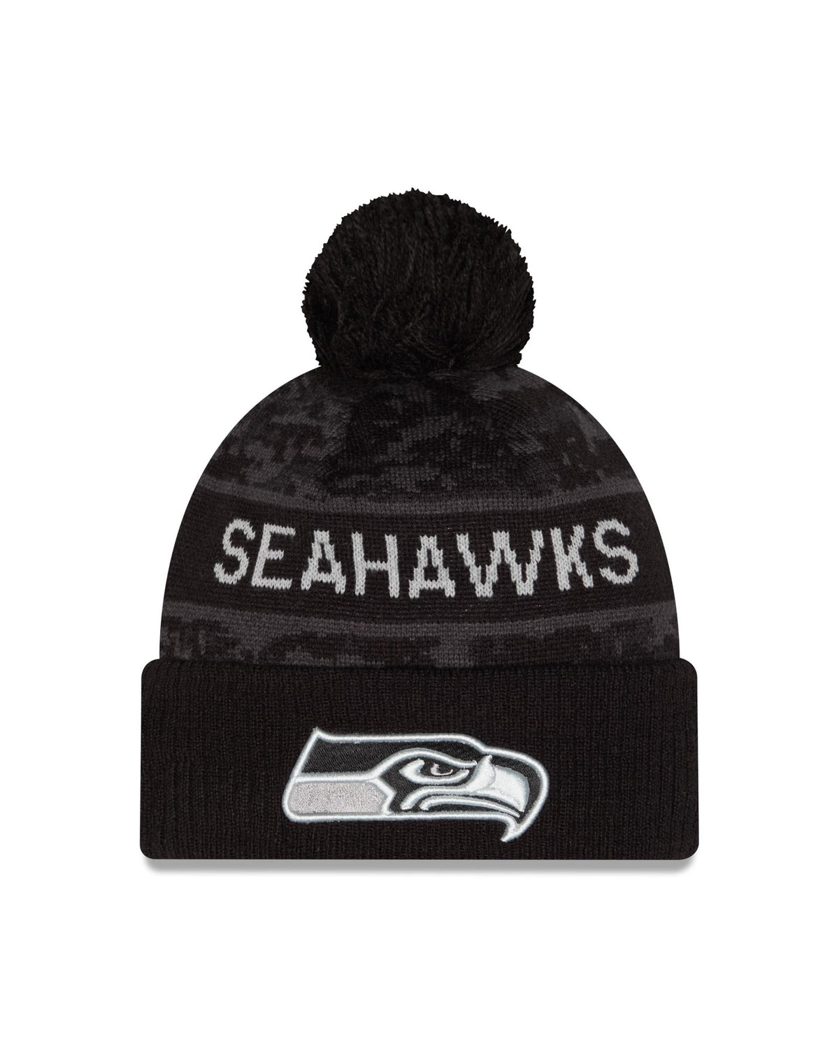Seahawks 2026 New Era Men's Salute to Service Knit Pro Football Hall of Fame
