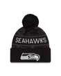 Seahawks 2026 New Era Men's Salute to Service Knit Pro Football Hall of Fame