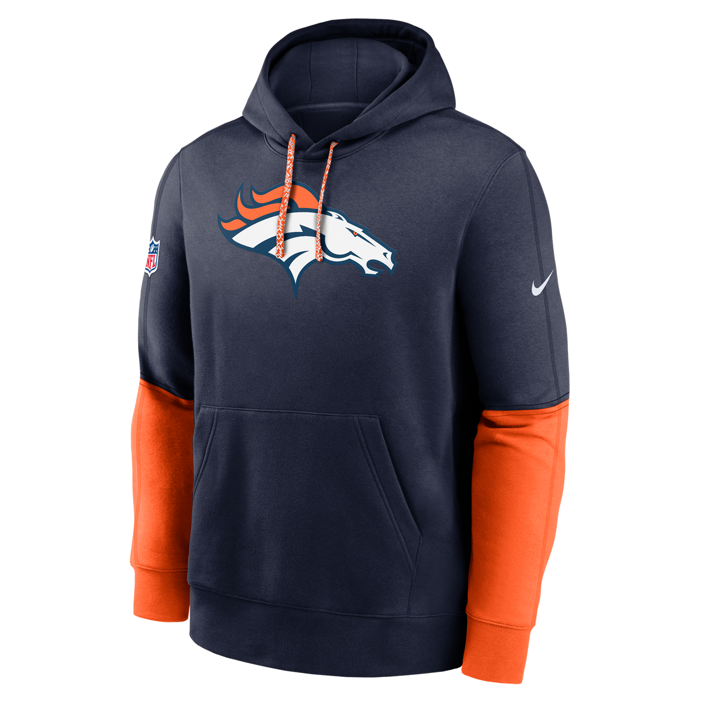 Broncos 2024 Nike Men's Sideline Club Sweatshirt