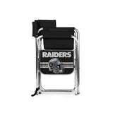 Raiders Black Sports Chair