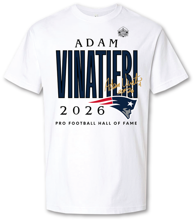 Adam Vinatieri Patriots Class of 2026 T-Shirt