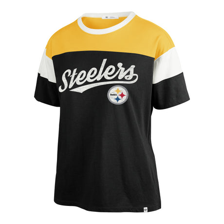 Steelers Women's New Era Breezy Time T-Shirt