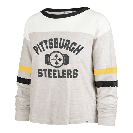 Steelers Women's '47 Brand All Class Long Sleeve T-Shirt