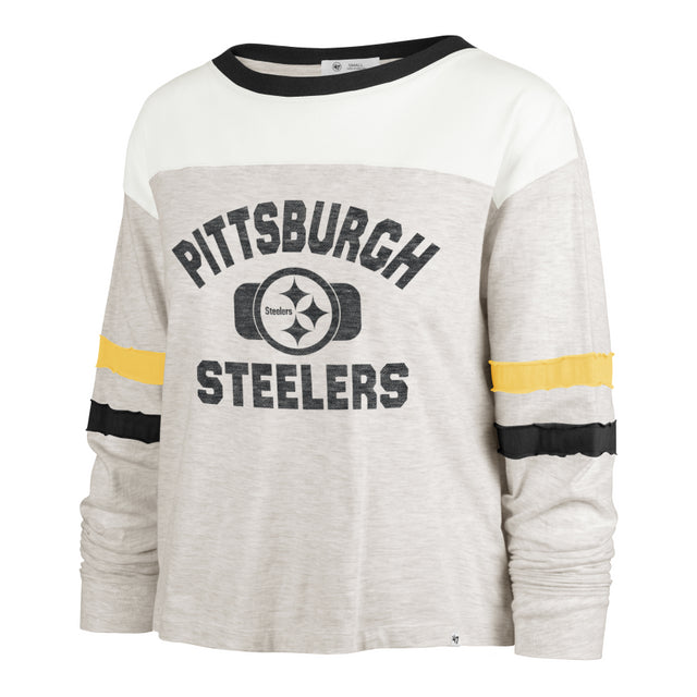 Steelers Women's '47 Brand All Class Long Sleeve T-Shirt