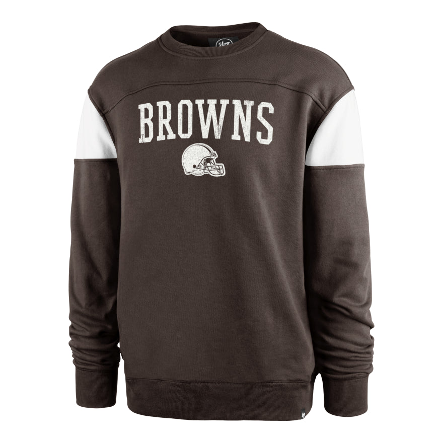 Browns '47 Brand Onset Crewneck