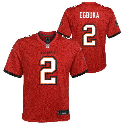 Buccaneers Emeka Egbuka Youth Nike Game Jersey