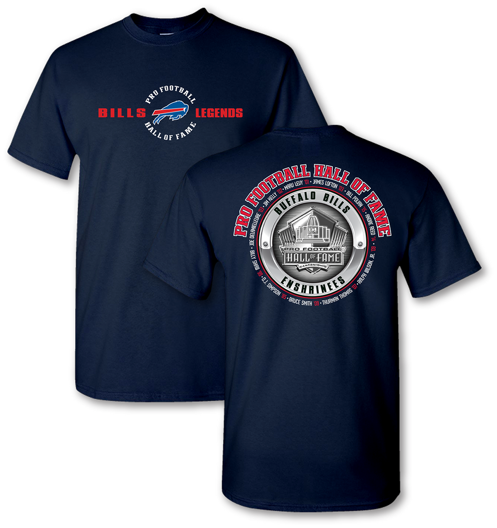 Bills Hall Of Fame Legends T Shirt Pro Football Hall Of Fame bills-hall-of-fame-legends-t-shirt-pro-football-hall-of-fame