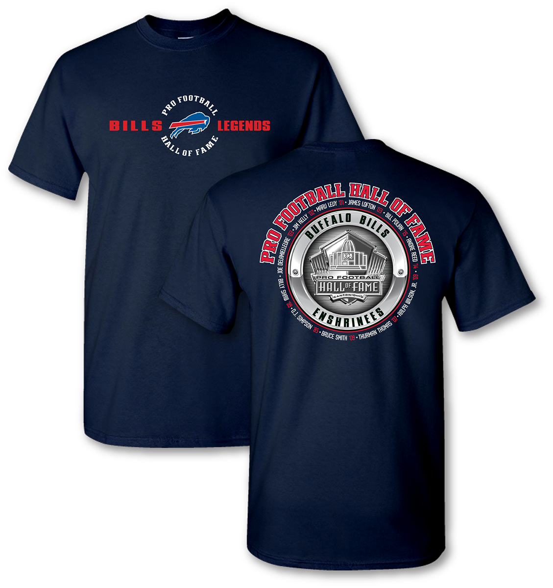 Bills Hall of Fame Legends T-Shirt