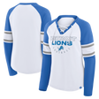 Lions 2025 Women's Fanatics Blitz Package Long Sleeve Fashion Top