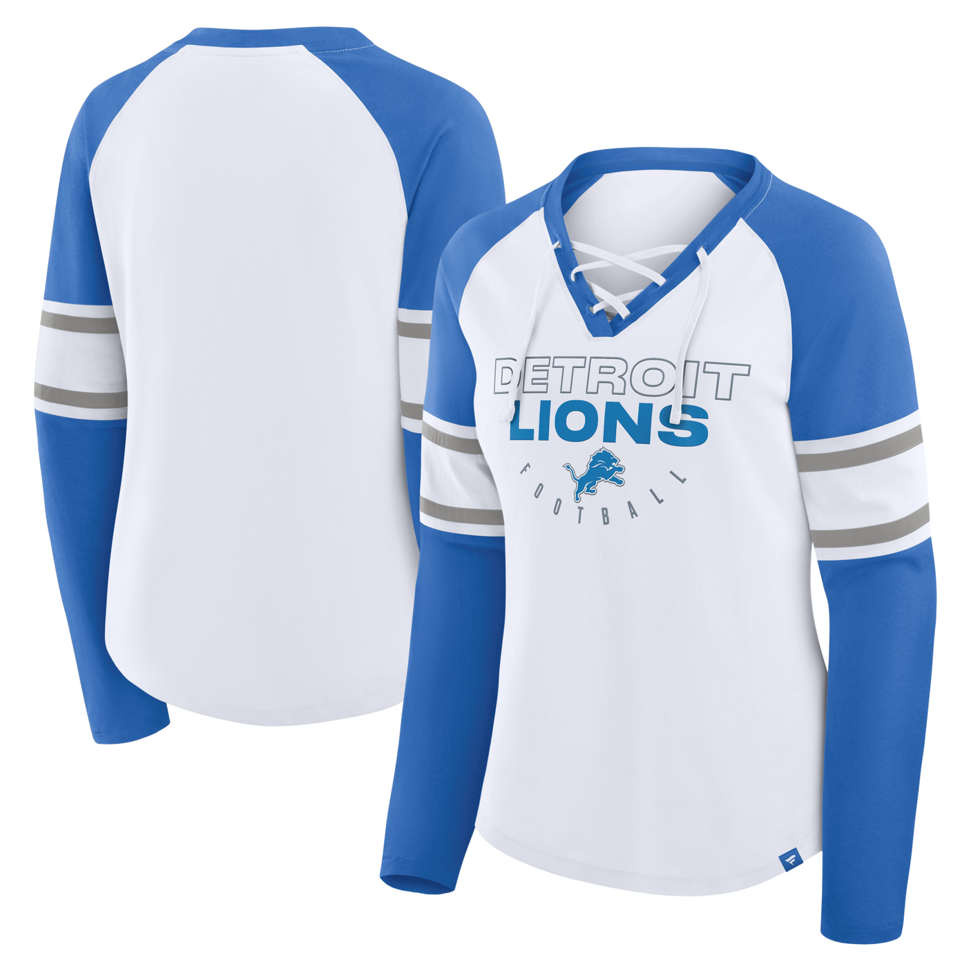 Lions 2025 Women's Fanatics Blitz Package Long Sleeve Fashion Top