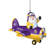 Vikings Santa Airplane Ornament Pro Football Hall of Fame