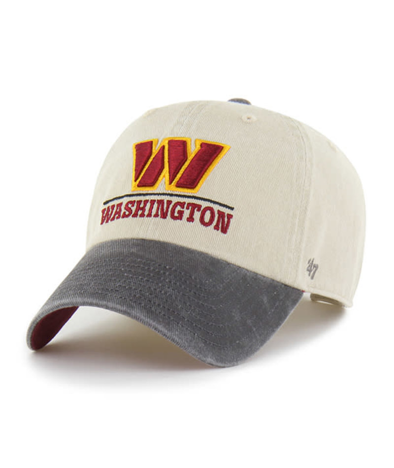 Commanders 2026 '47 Brand Men's Two Tone Clean Up Hat