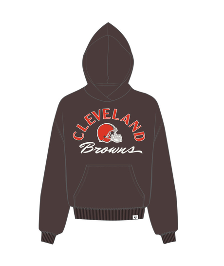 Browns 2025 '47 Brand Women's Whirlwind Naomi Hoodie