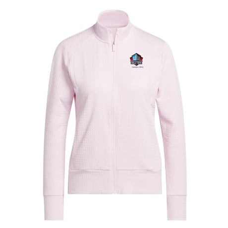Hall of Fame 2025 Adidas Women's Clear Pink Essential Textured Jacket