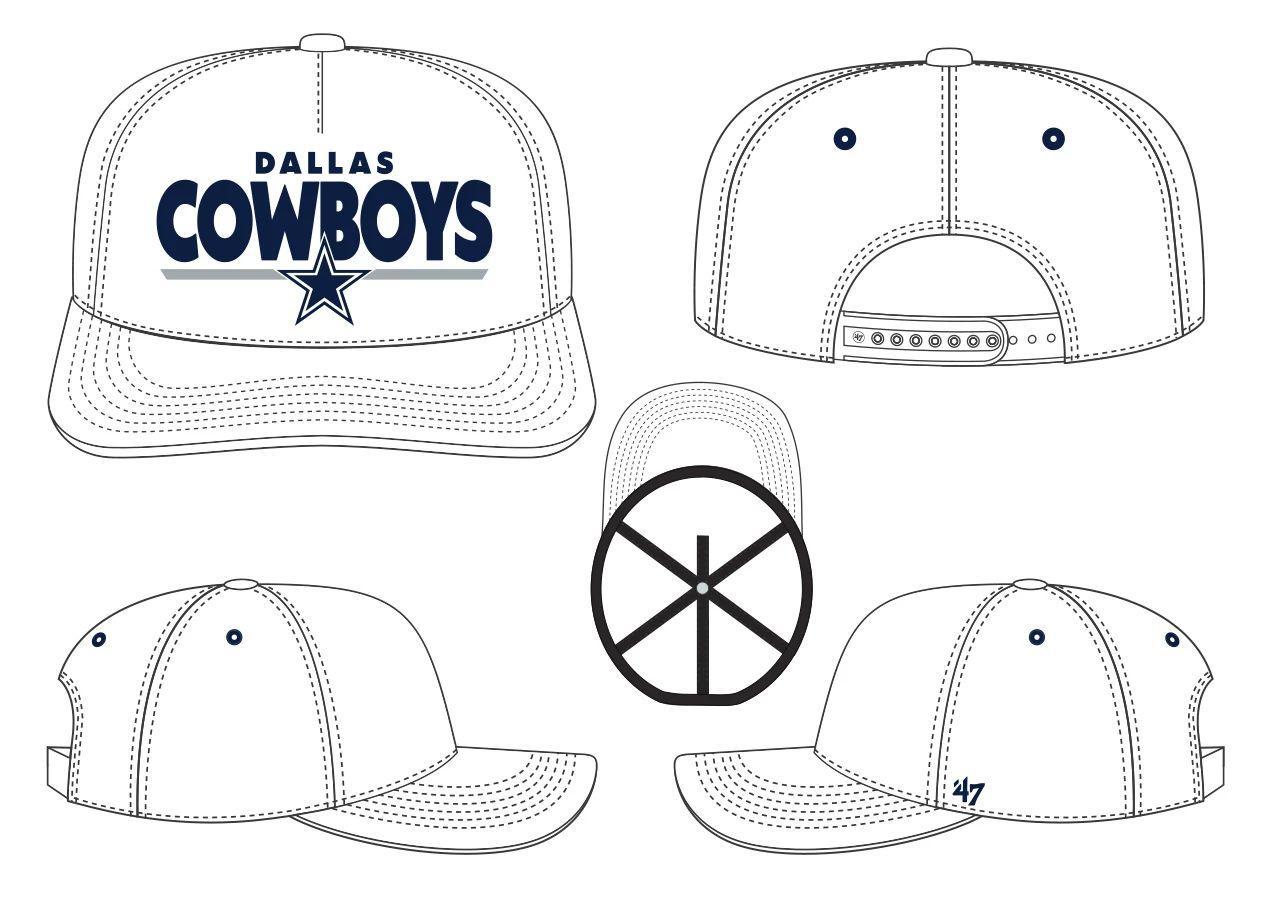 Cowboys 2026 '47 Brand Men's Expressway Hitch Hat