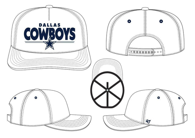 Cowboys 2026 '47 Brand Men's Expressway Hitch Hat